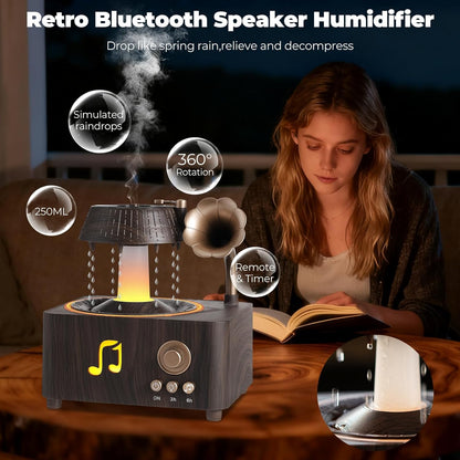 Electric Rotating Water Drop Aromatherapy Diffuser