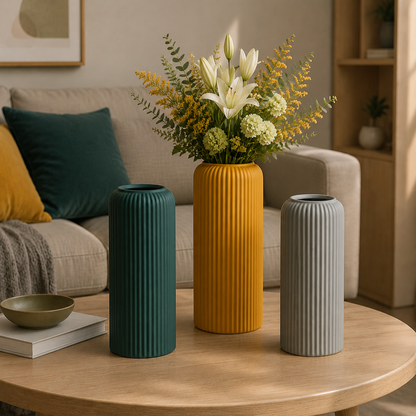 Elegant Ripped vase set