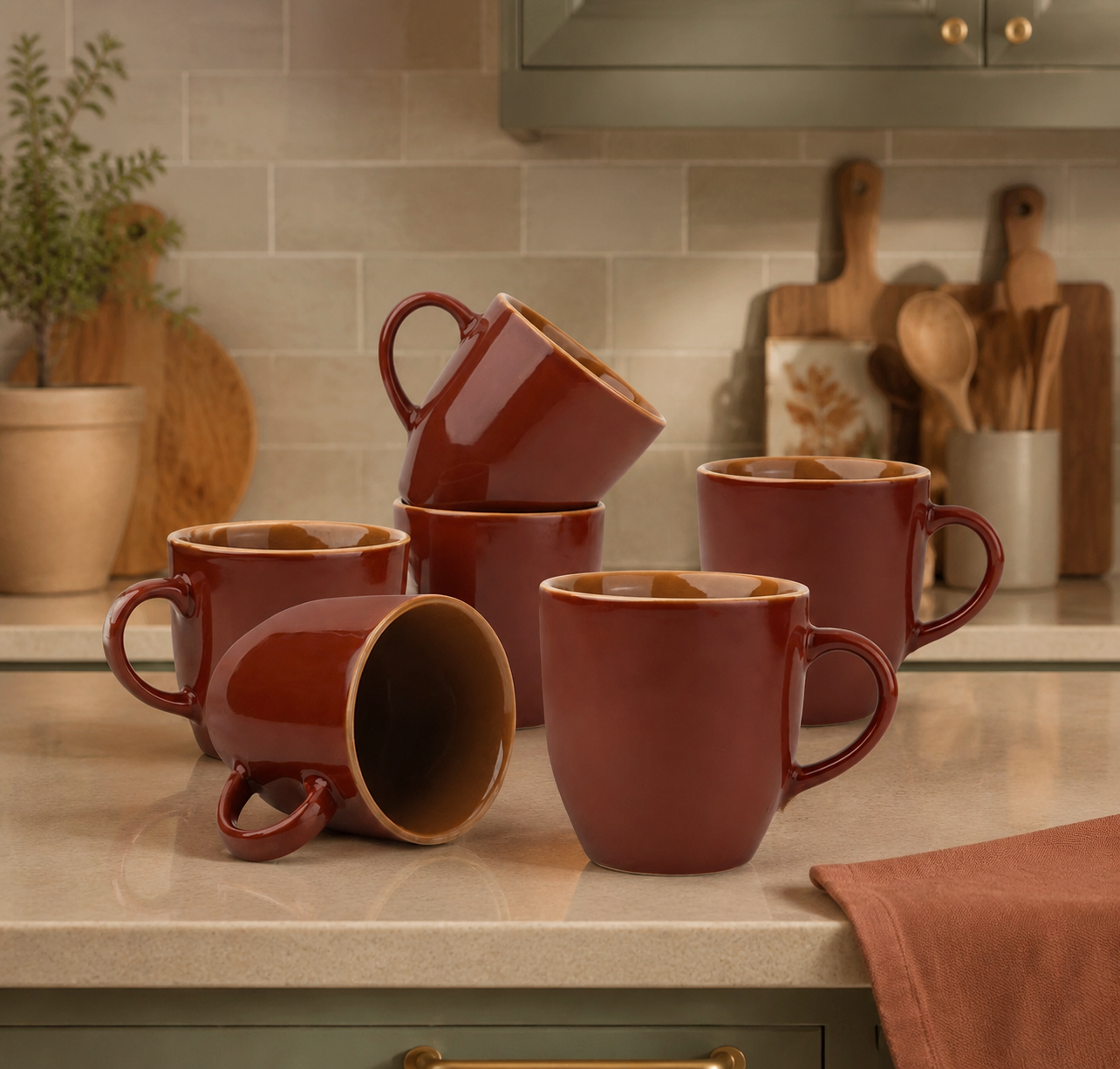 Tea cup set of 6