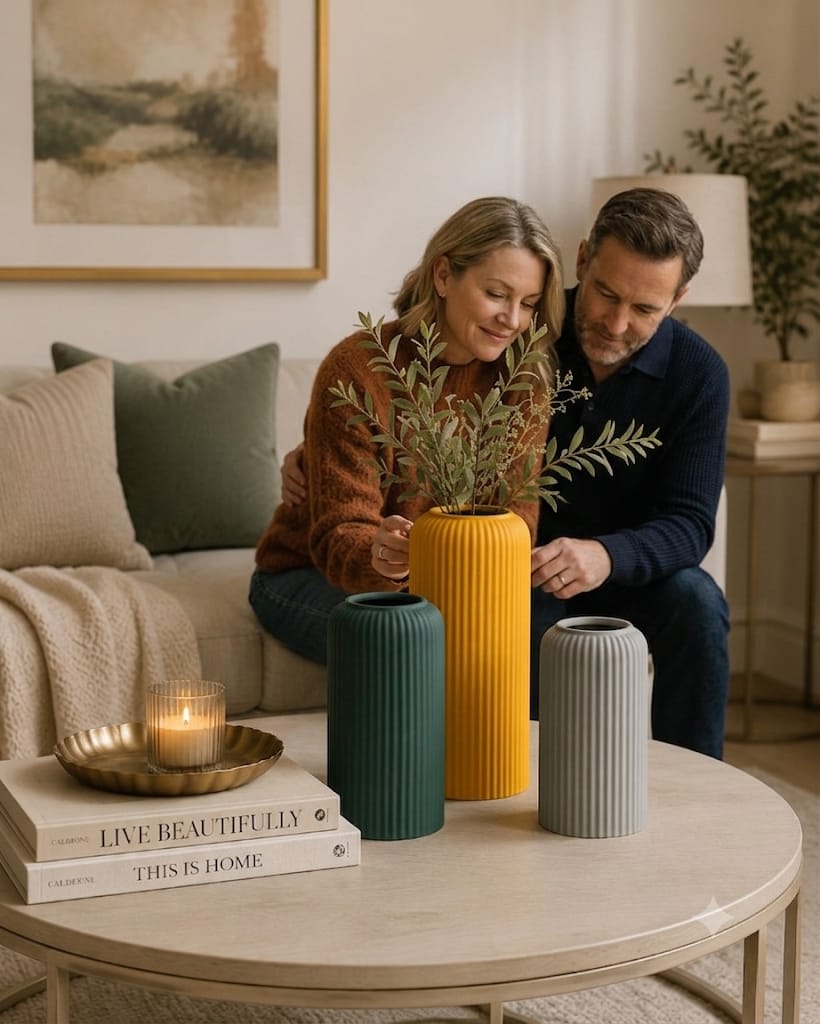 Elegant Ripped vase set