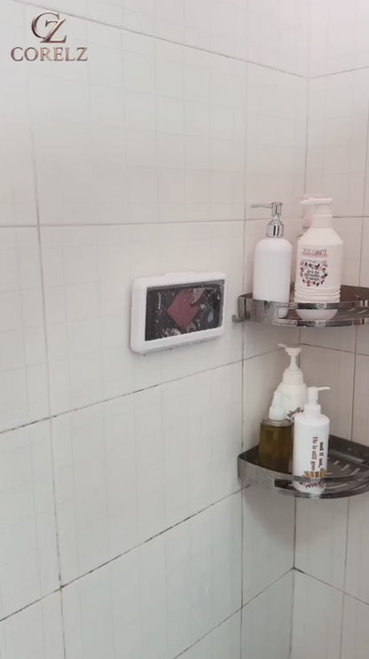 Shower Phone Holder Waterproof Wall Mount Case