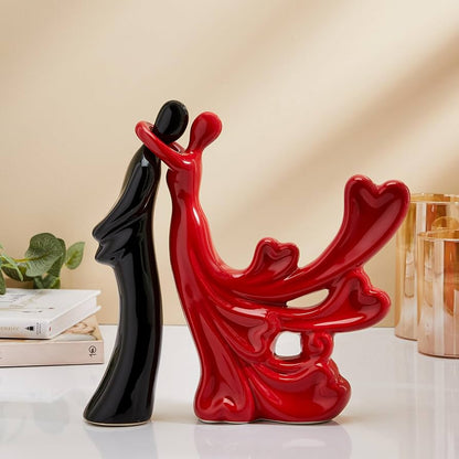Romantic Hugging Couple Statue - perfect for gifting purpose