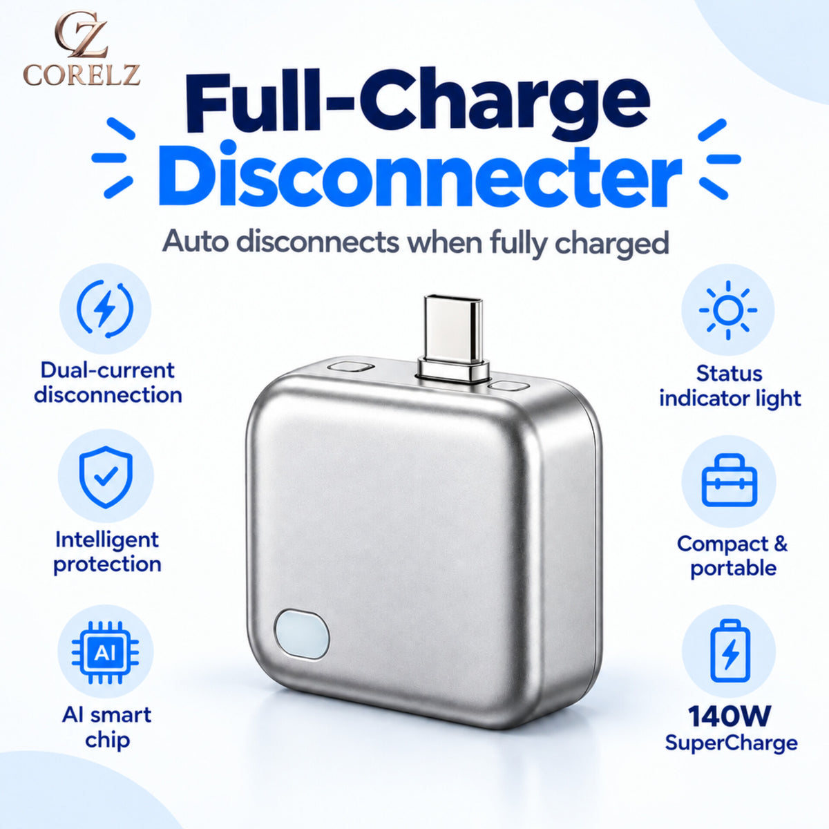 Smart Auto Disconnect Charger