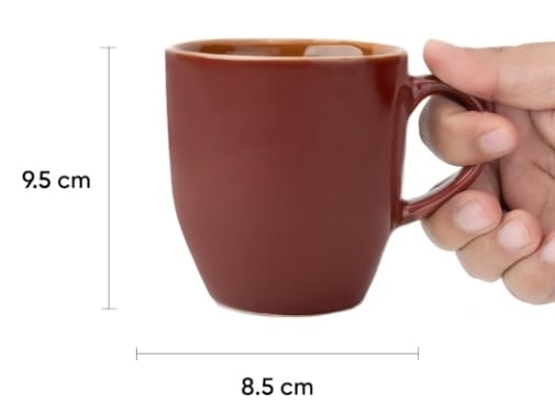 Tea cup set of 6
