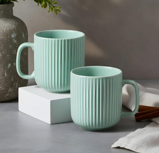 Ribbed cups - Set of 2