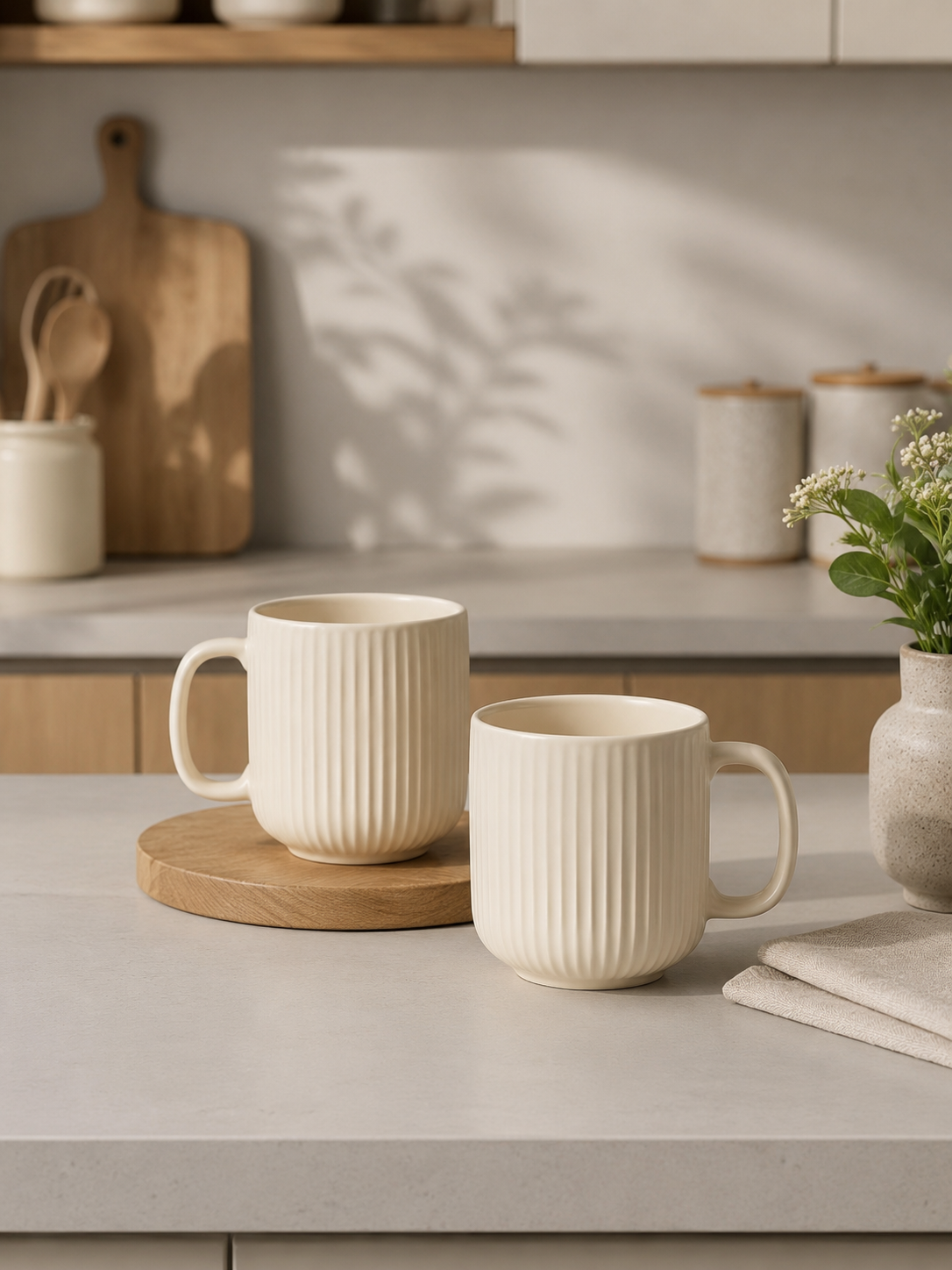 Ripped cups - set of 2