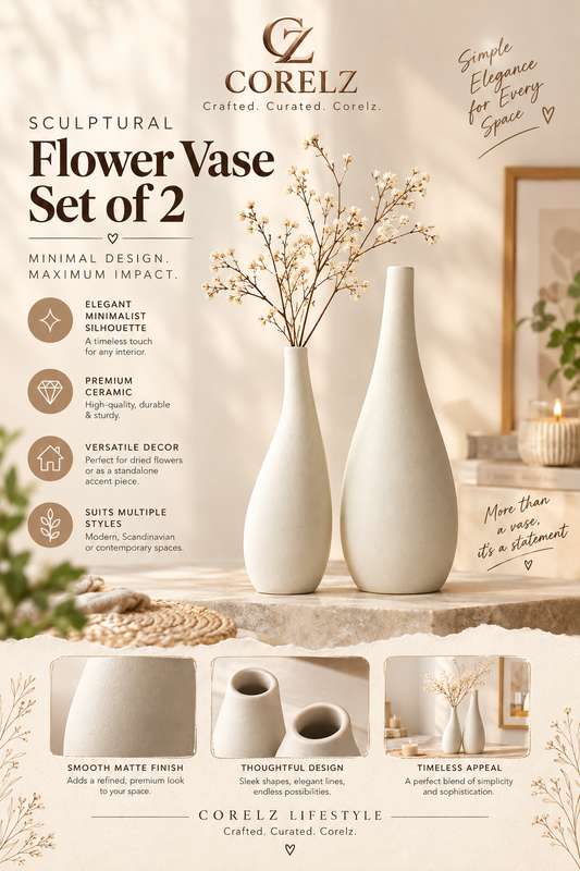 Sculptural Flower Vase