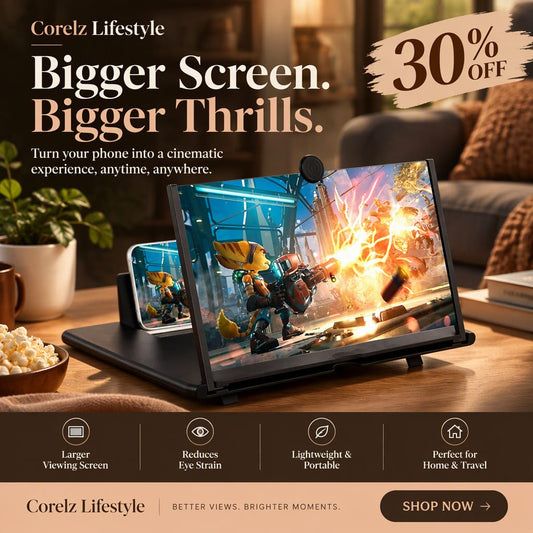Mobile Phone Video Screen Magnifier