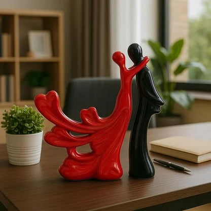 Romantic Hugging Couple Statue - perfect for gifting purpose